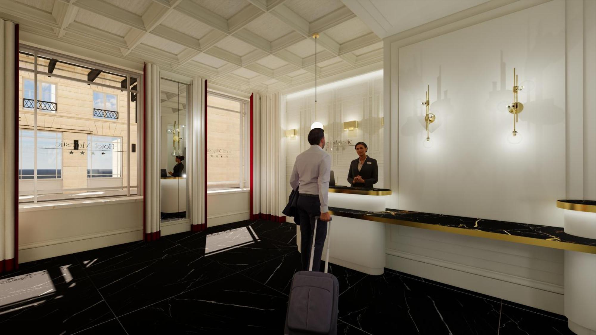 Hotel Majestic Bordeaux Kültér fotó